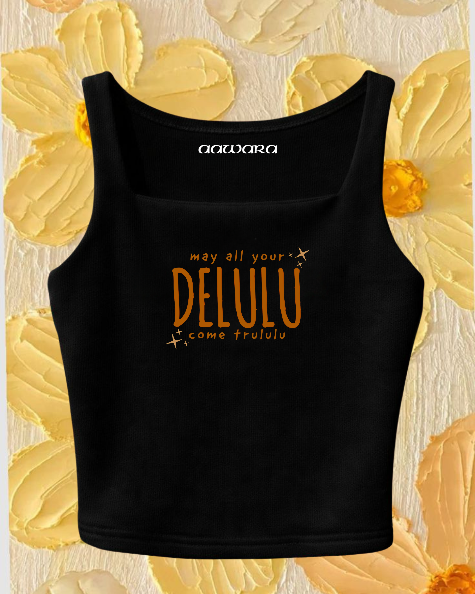 Delulu Is The Only Solulu Crop Top