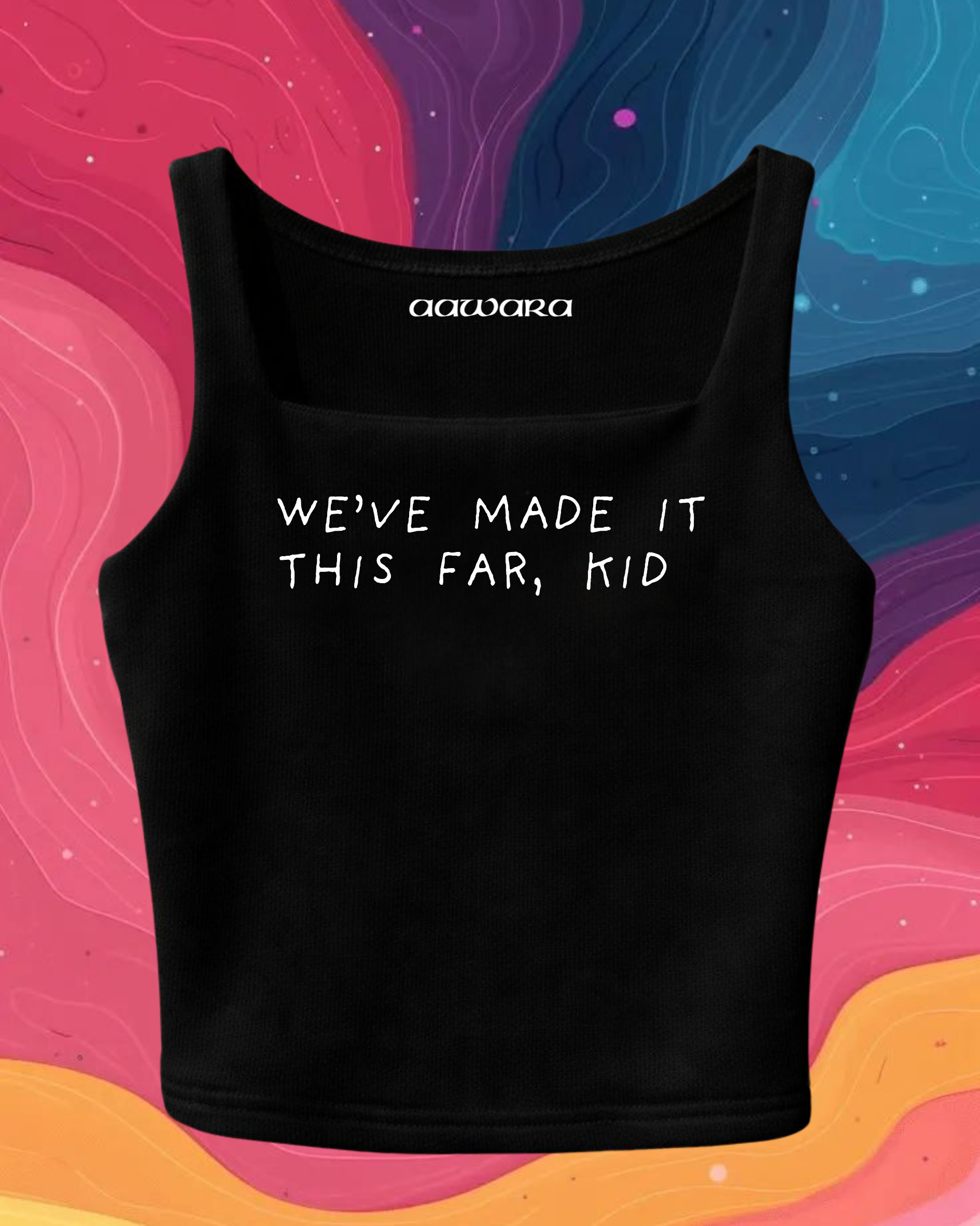 We’ve Made It This Far Kid Crop Top