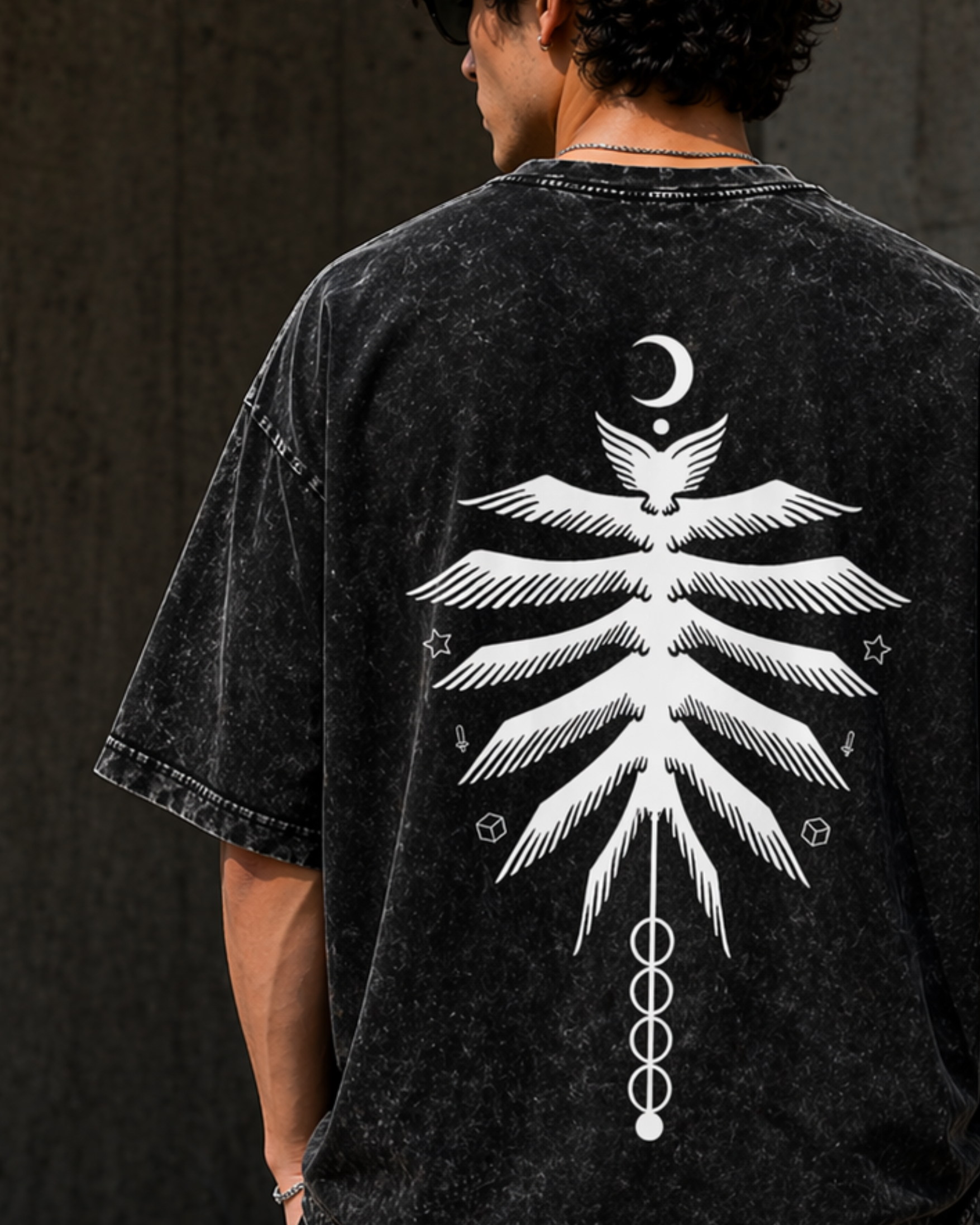 Celestial Fury Oversized Tee