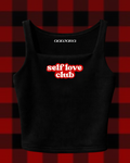 Self Love Club Crop Top