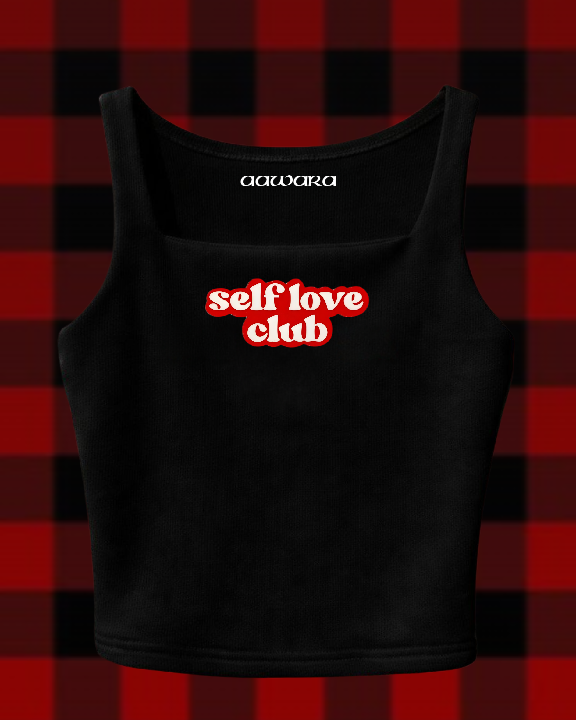 Self Love Club Crop Top