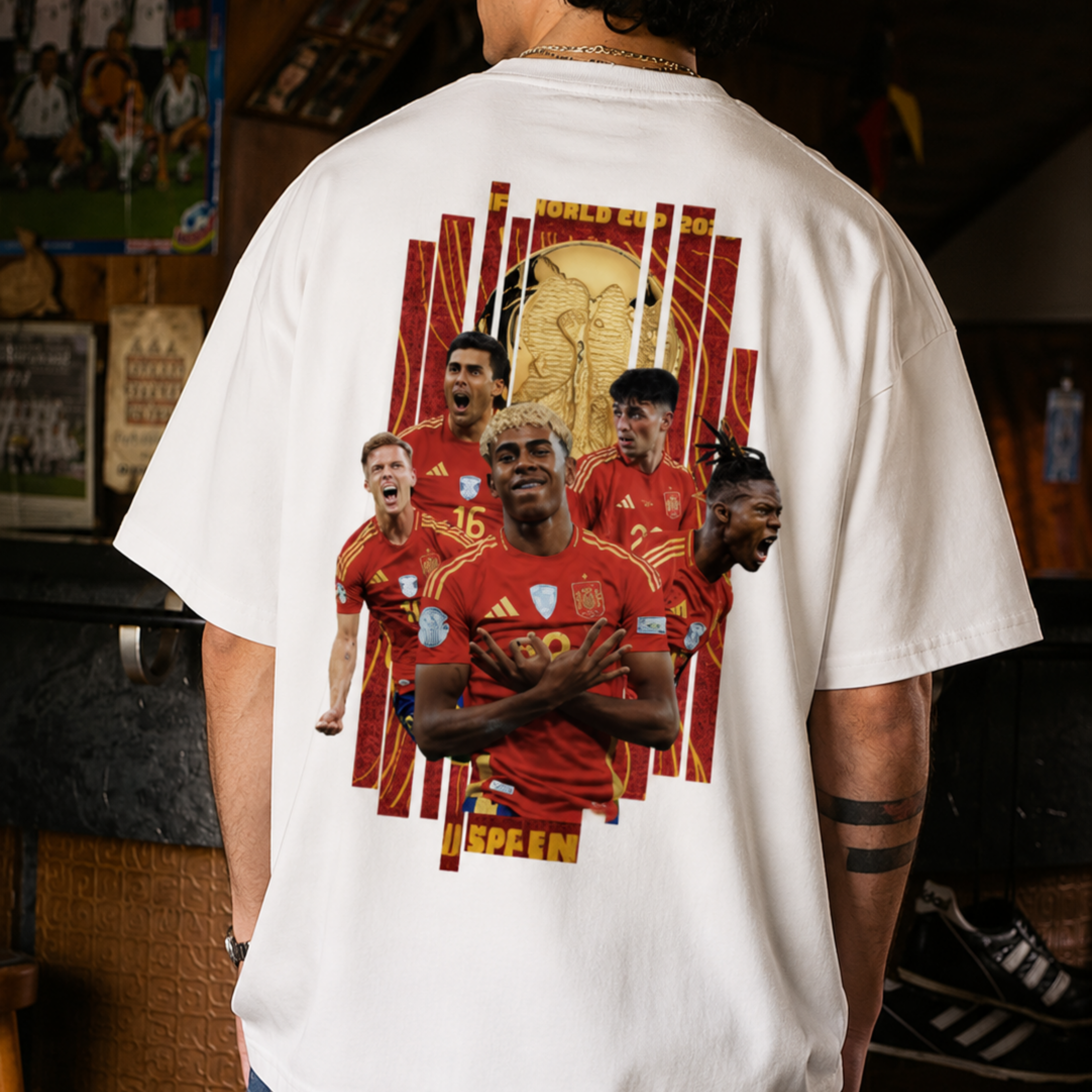 Spain Roja Oversized T-Shirt