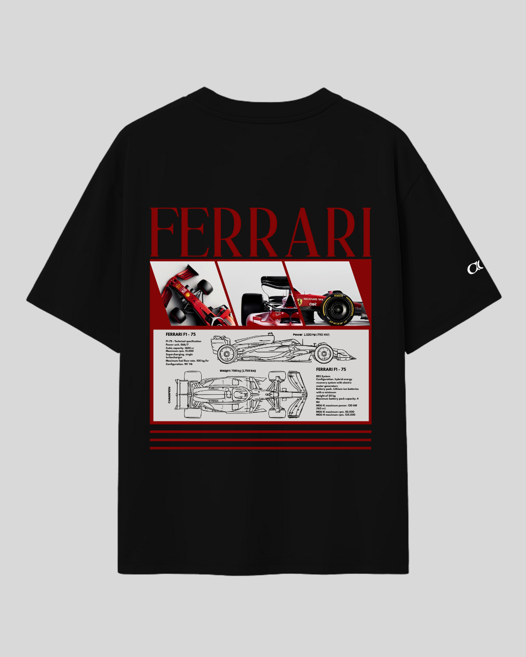 Ferrari Velocity Oversized Tee