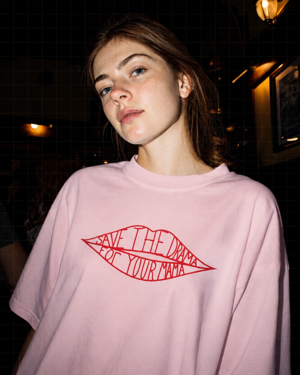 Save the Drama for Your Mama Oversized Tee