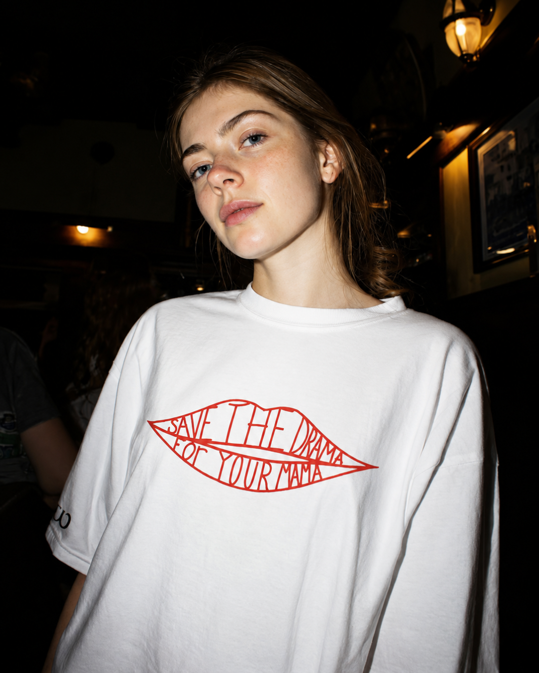 Save the Drama for Your Mama Oversized Tee