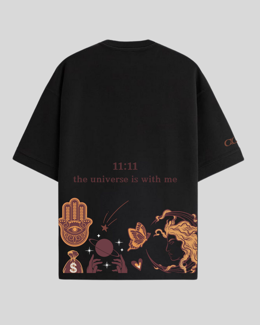 Cosmic Align 11:11 Oversized Tee