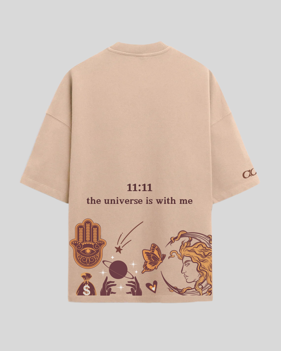 Cosmic Align 11:11 Oversized Tee