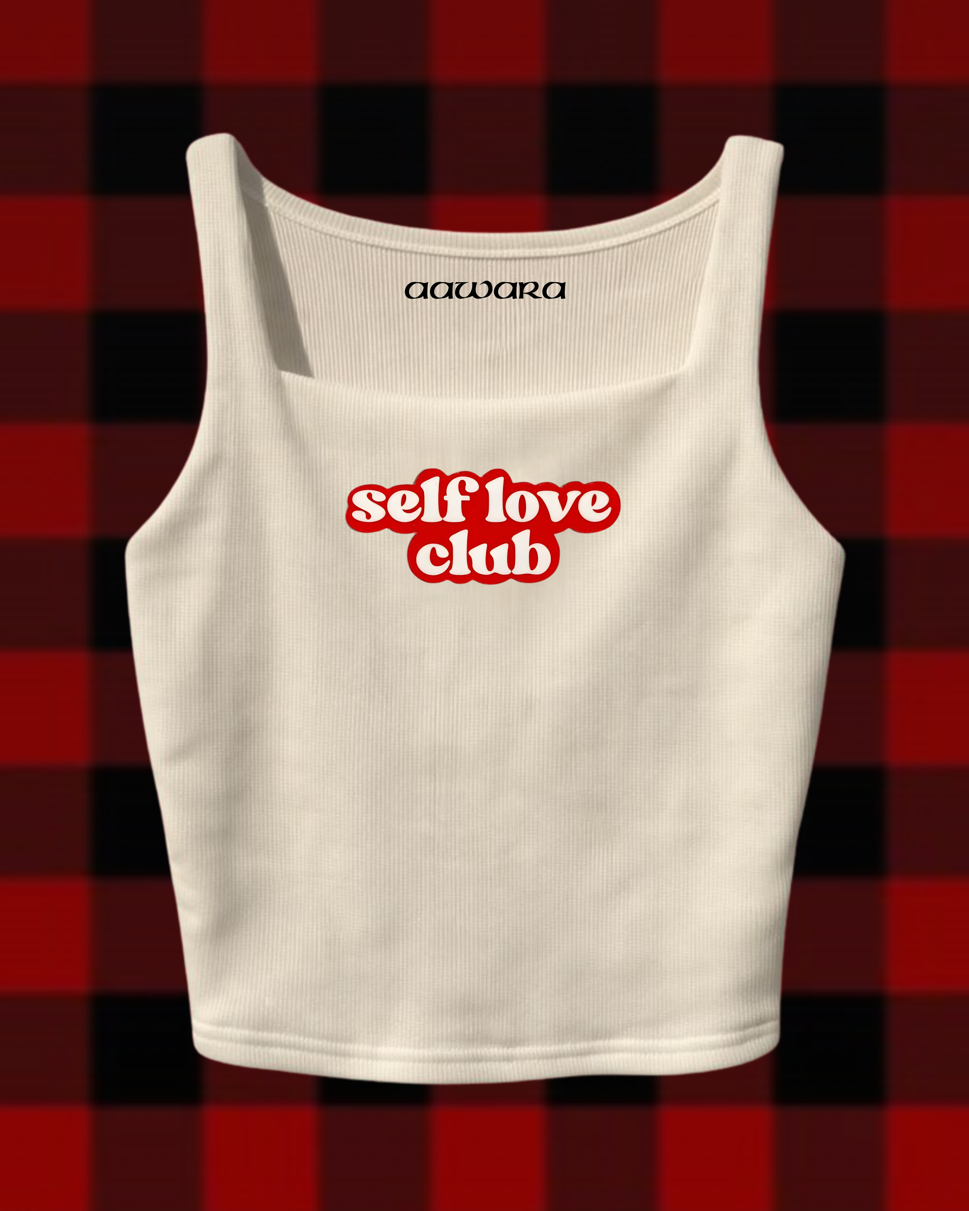 Self Love Club Crop Top