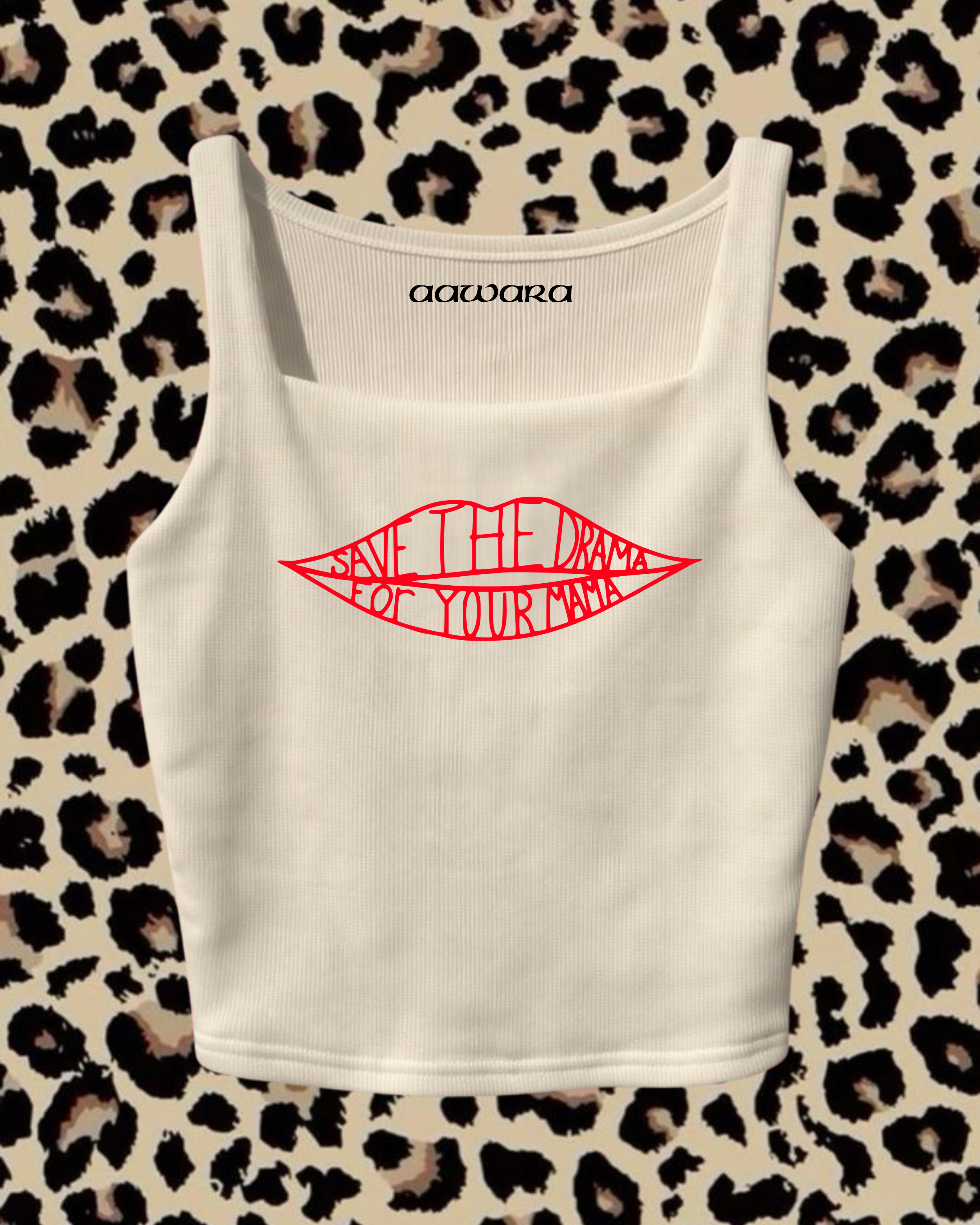 Save The Drama For Your Mama Crop Top