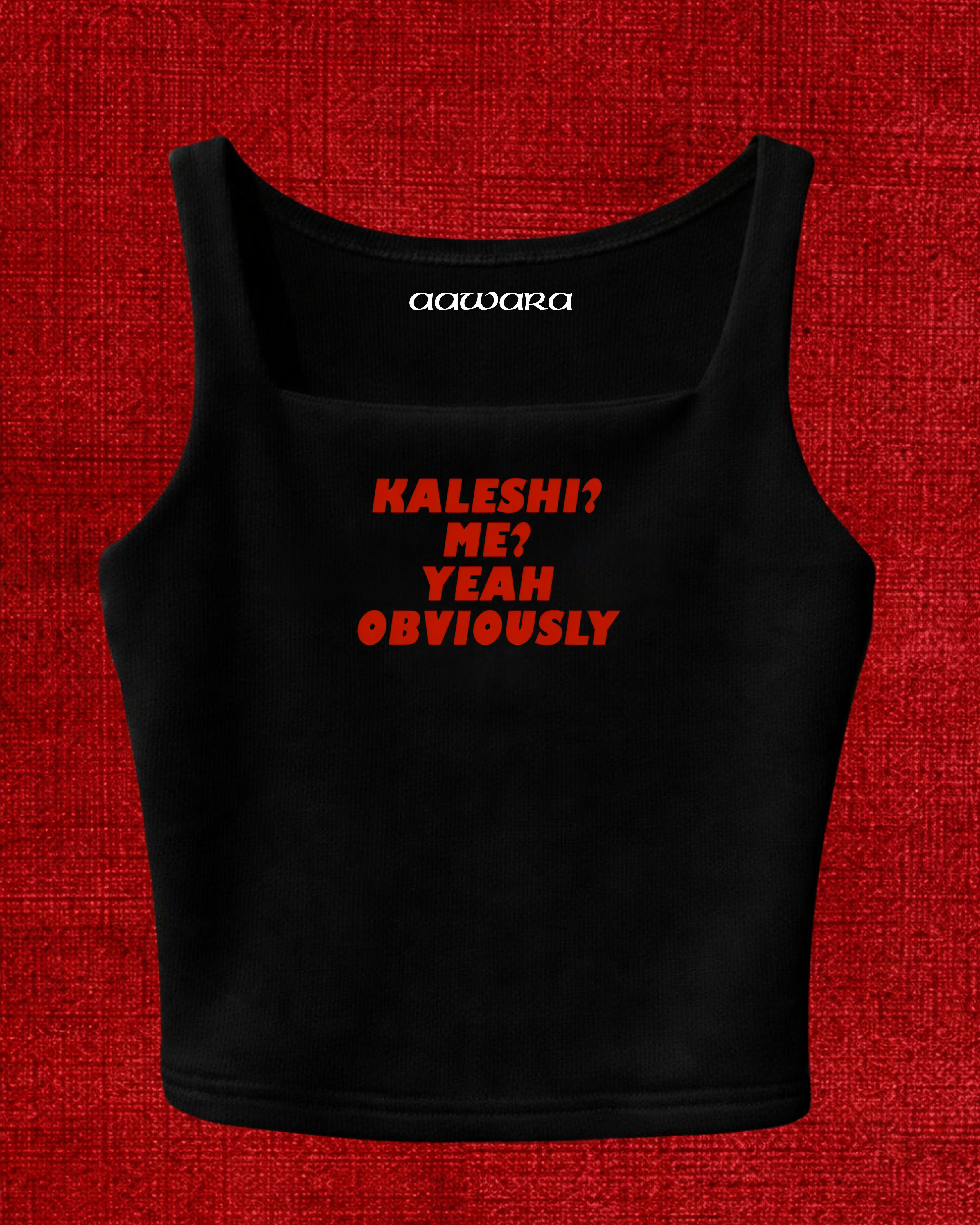 Kaleshi Me? Yeah Obviously Crop Top